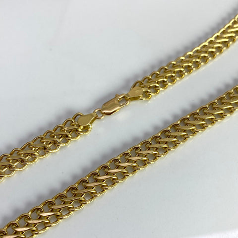 Cadena Italy Sedusa Oro amarillo 18k 12,08 Gr / 7,4 mm / 45 Cm *