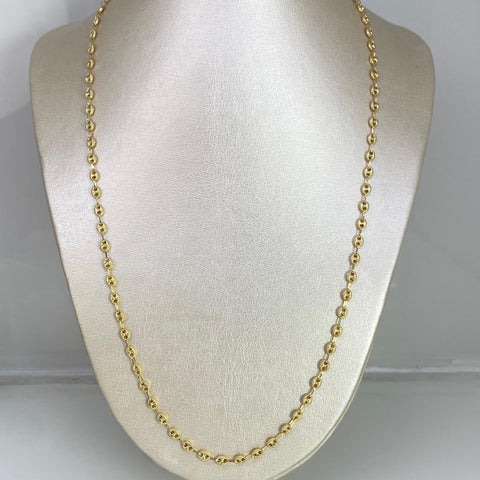 Cadena GC Diamantada Oro amarillo 18k 7,74 Gr / 3,9 mm / 60 Cm