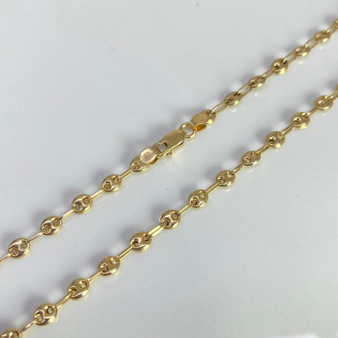 Cadena GC Oro amarillo 18k 5,14 Gr / 3,2 mm / 50 Cm