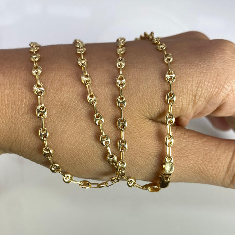 Cadena GC Oro amarillo 18k 5,17 Gr / 3,1 mm / 50 Cm *