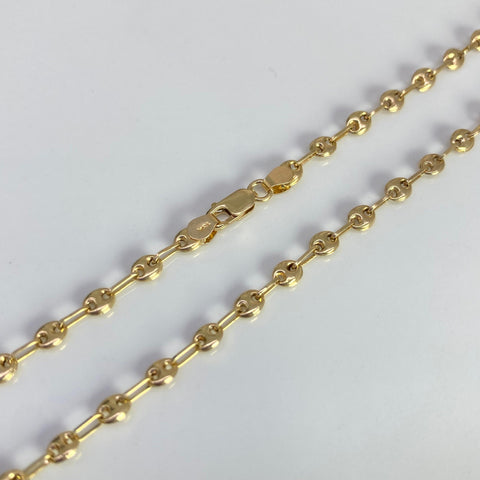 Cadena GC Oro amarillo 18k 4,69 Gr / 3,1 mm / 45 Cm *