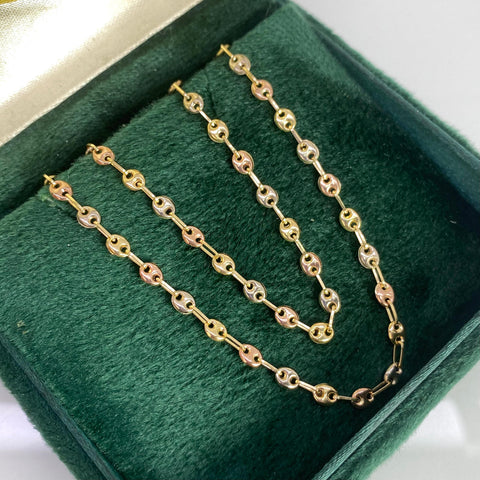 Cadena GC Tres oros 18k 6,04 Gr / 3,1 mm / 60 Cm *