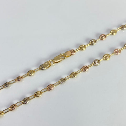 Cadena GC Tres oros 18k 6,04 Gr / 3,1 mm / 60 Cm *