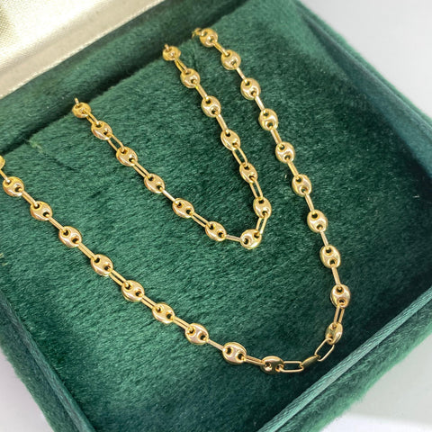 Cadena GC Oro amarillo 18k 4,69 Gr / 3,1 mm / 45 Cm *