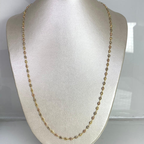 Cadena GC Tres oros 18k 6,04 Gr / 3,1 mm / 60 Cm *