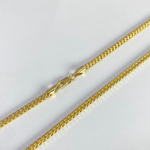 Cadena Italy Franco Oro amarillo 18k +2 / 6,59 Gr / 2,2 mm / 45 Cm