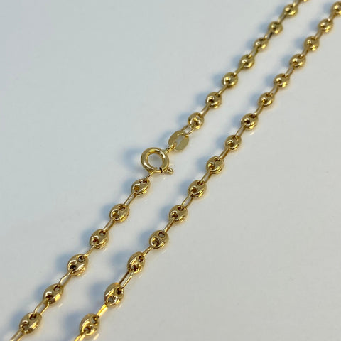 Cadena GC Oro amarillo 18k 4,11 Gr / 3,4 mm / 41,5 Cm †