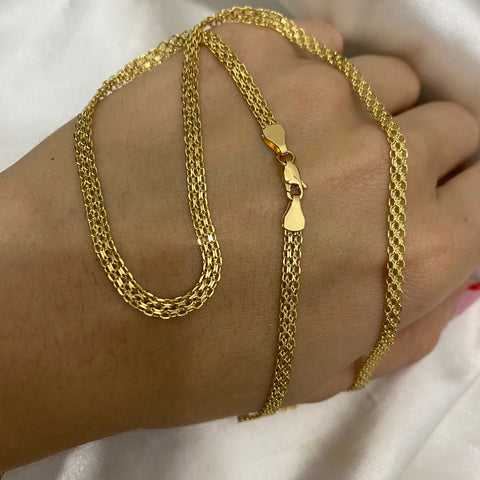 Cadena China Oro Amarillo 18k 50cm 4.83gr