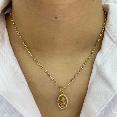 Cadena GC Tres oros 18k 3,91 Gr / 3 mm / 44,5 Cm *