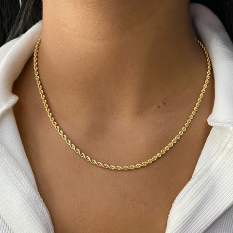 Cadena Italy Lazo Oro amarillo 18k +1 / 3,84 Gr / 2 mm / 45 Cm