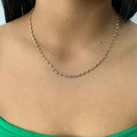 Cadena GC Tres oros 18k 4,92 Gr / 46 Cm