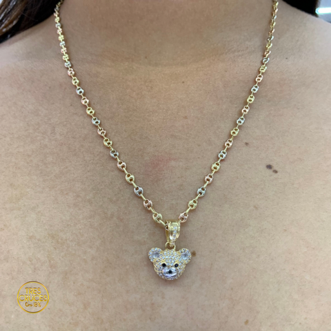Cadena GC Tres oros 18k 4,71 Gr / 3 mm / 45 Cm *