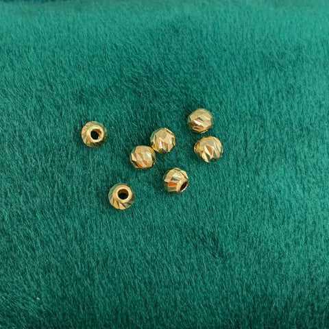 Bola Diamantada Amarilla 3 mm *
