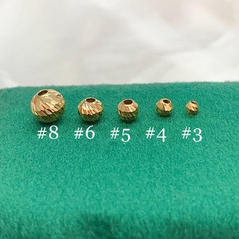 Bola Diamantada Amarilla 5 mm *