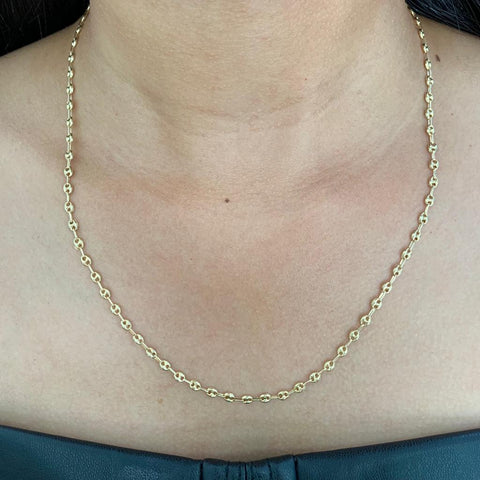 Cadena GC Oro Amarillo 18k /5.03 Gr / 50 Cm.