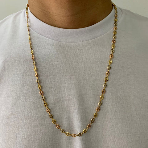 Cadena GC 18k Tres Oros / 12,15 Gr 5 mm/ 65 Cm *