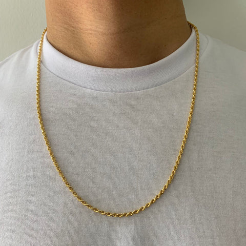 Cadena Lazo Italy +2 18k Oro Amarillo /5,13 Gr 2,5 mm/ 60 Cm *