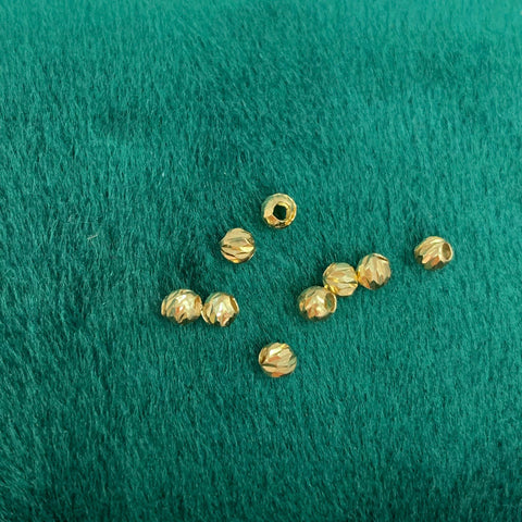 Bola Diamantada Amarilla 3 mm *